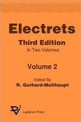 Cover of Electrets, 3rd edition, vol. 2